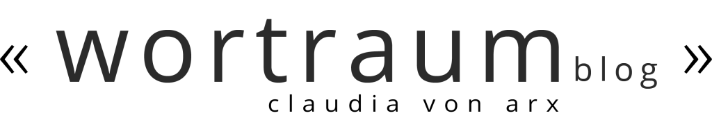 logo wortraum blog claudia von arx