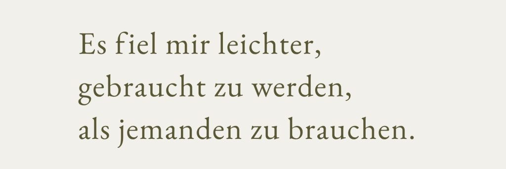 Quote aus Und meine Kraft gehört auch mir. Digitales Buch als PDF Download von Claudia von Arx
